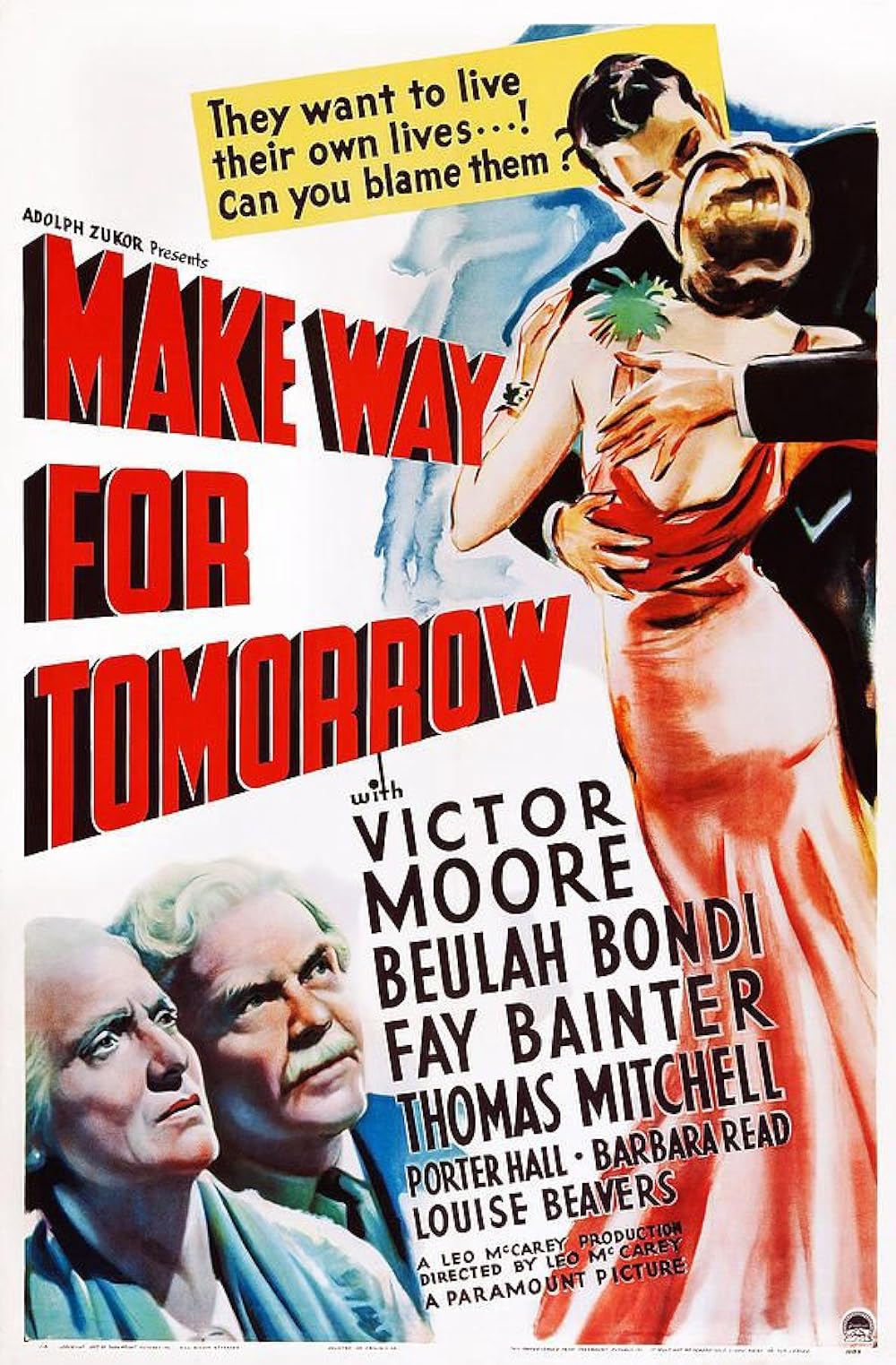 Make Way for Tomorrow