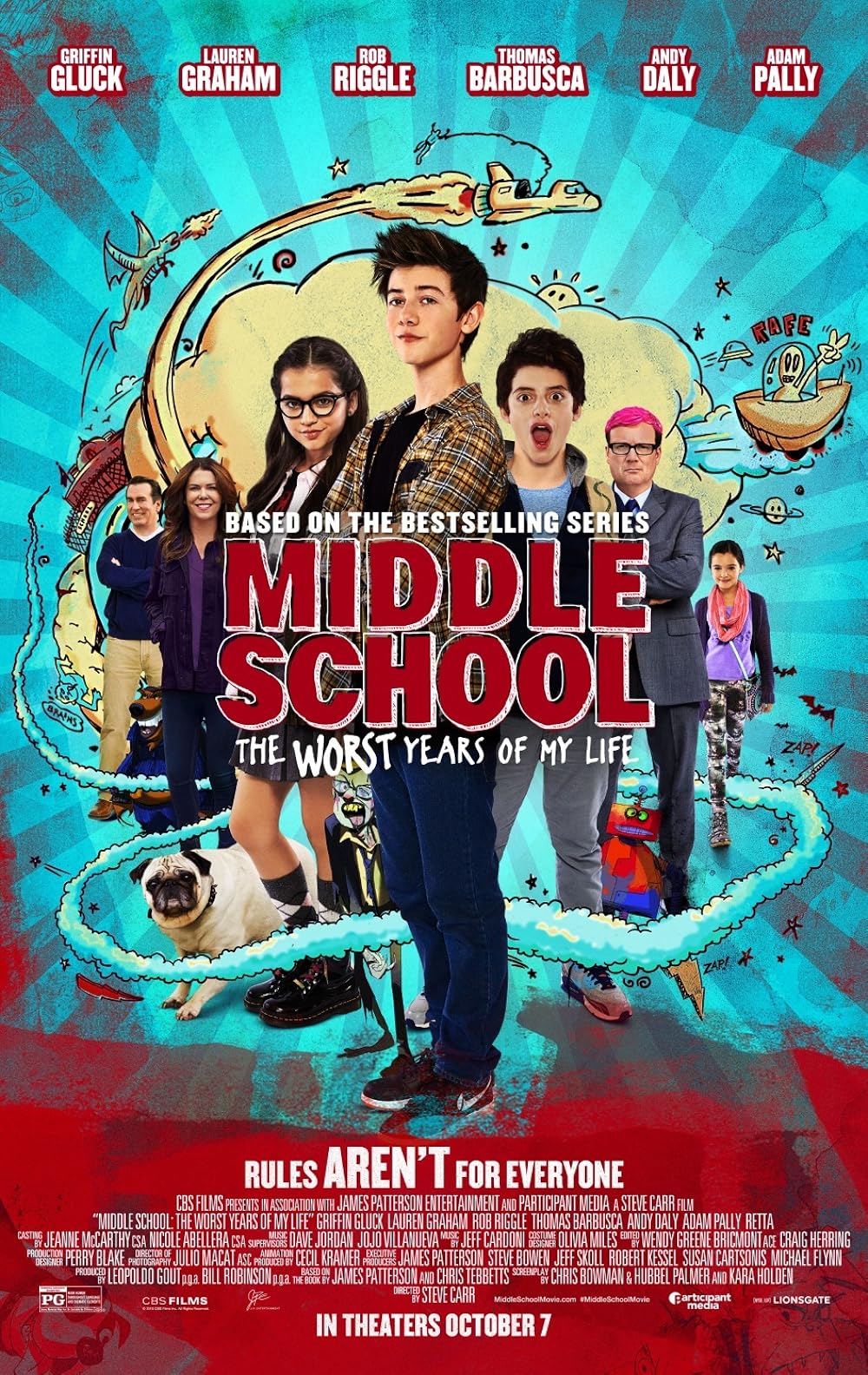 Middle School: The Worst Years of My Life