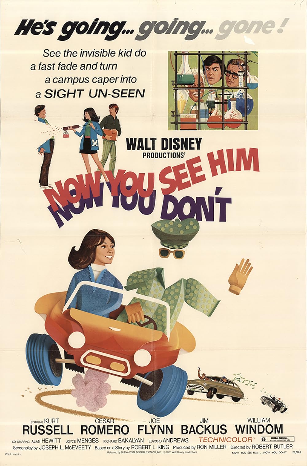 Now You See Him, Now You Don't